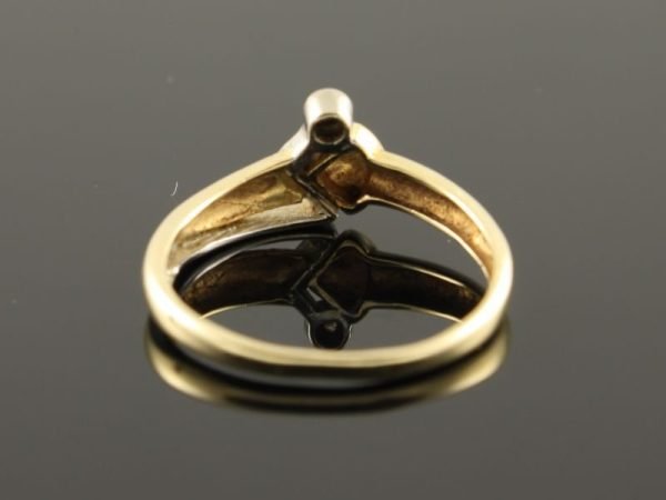 14 karaat gouden ring met briljant 14 karaat gouden ring met briljant.