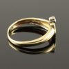 14 karaat gouden ring met briljant 14 karaat gouden ring met briljant.