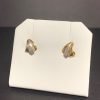 700002600-4 14 karaat gouden bicolor oorstekers.