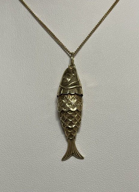 700002939-4 14 karaat gouden hanger.